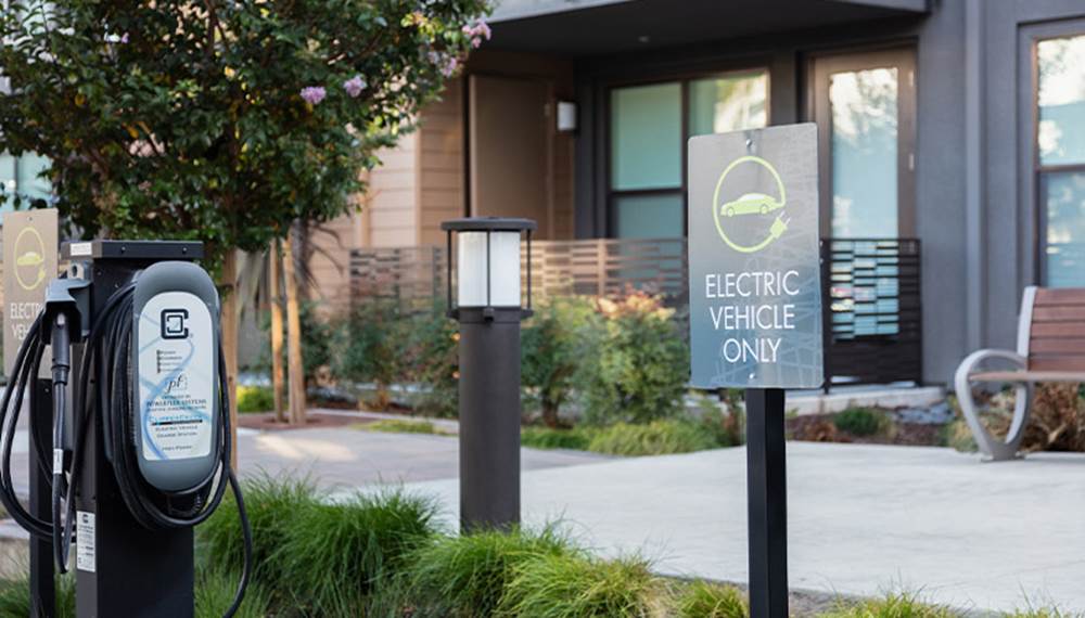 EV Electric Vehicle Charging Stations at Essex Apartment Homes
