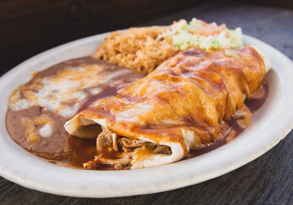 Anita's Mexican Restaurant & Cantina's Chicken Burrito in Oceanside, California