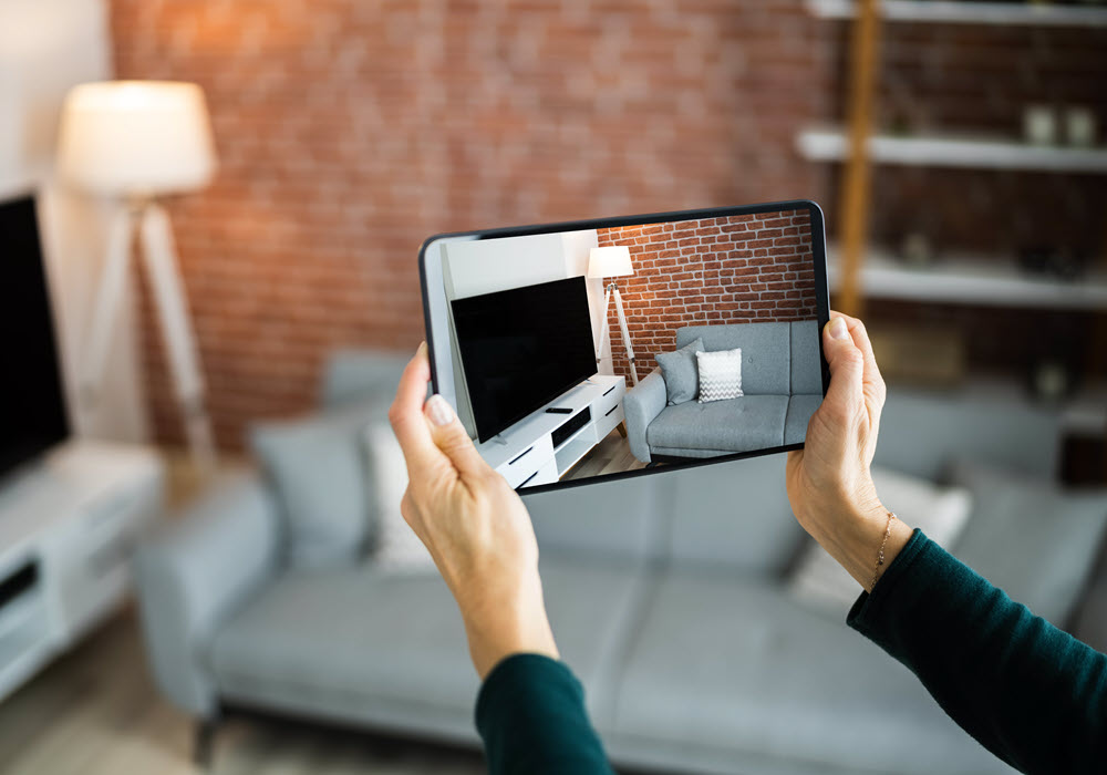 Prospect taking virtual tours on Zoom, Google Meet and/or FaceTime.